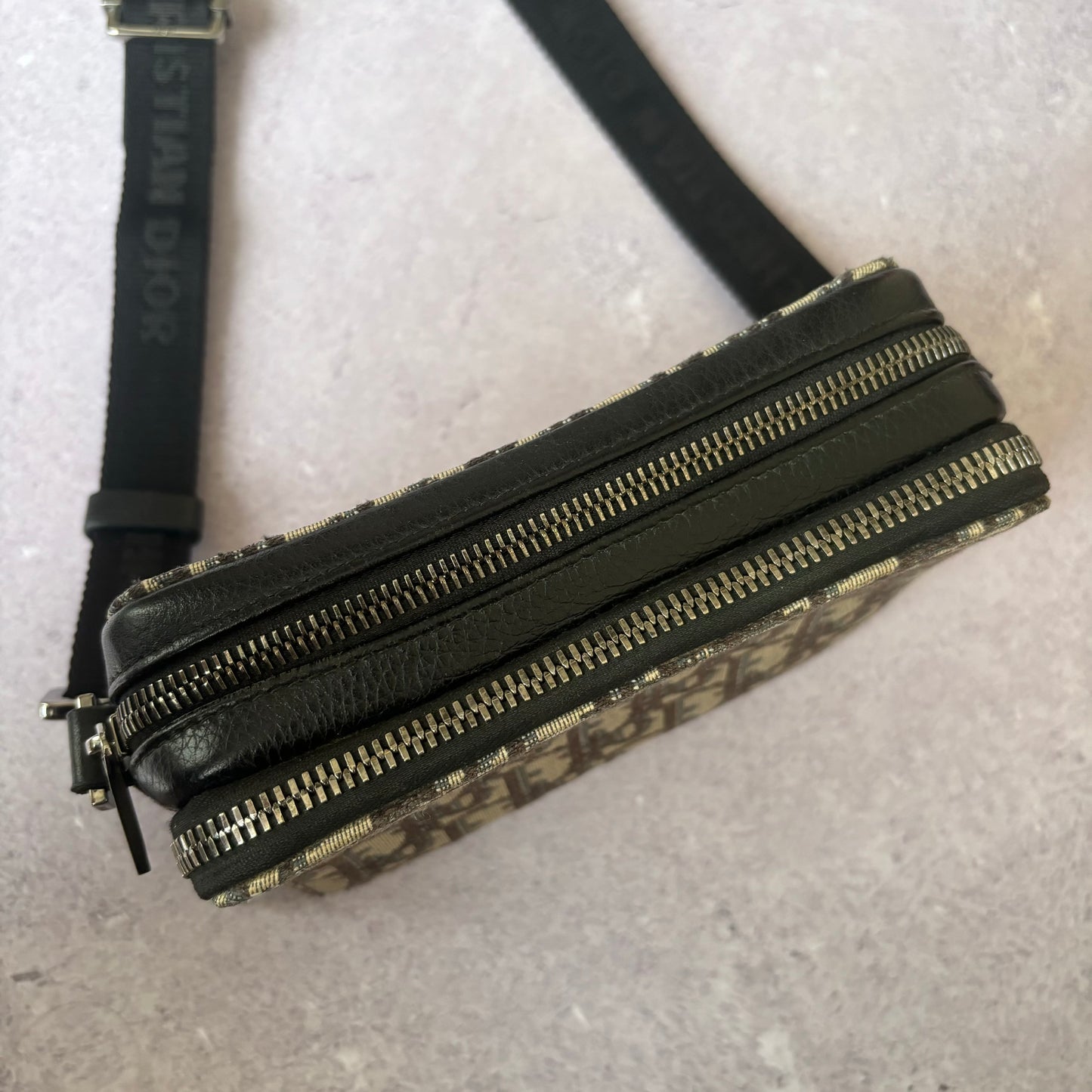 Dior Oblique Jacquard Pouch Bag