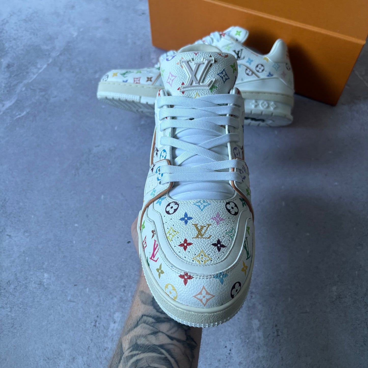 Louis Vuitton X Murakami Trainers - Fits UK 9