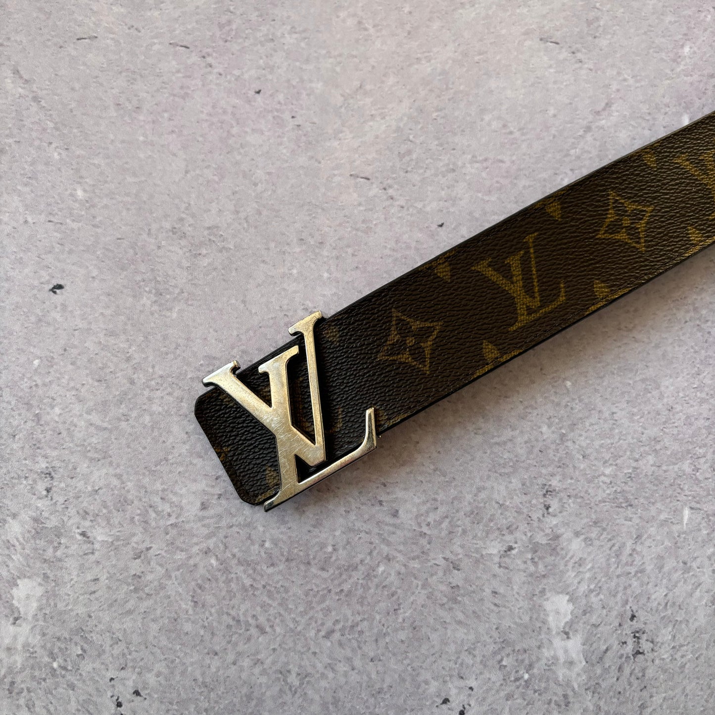 Louis Vuitton Brown Monogram Belt - Fits Waist 34” - 36”