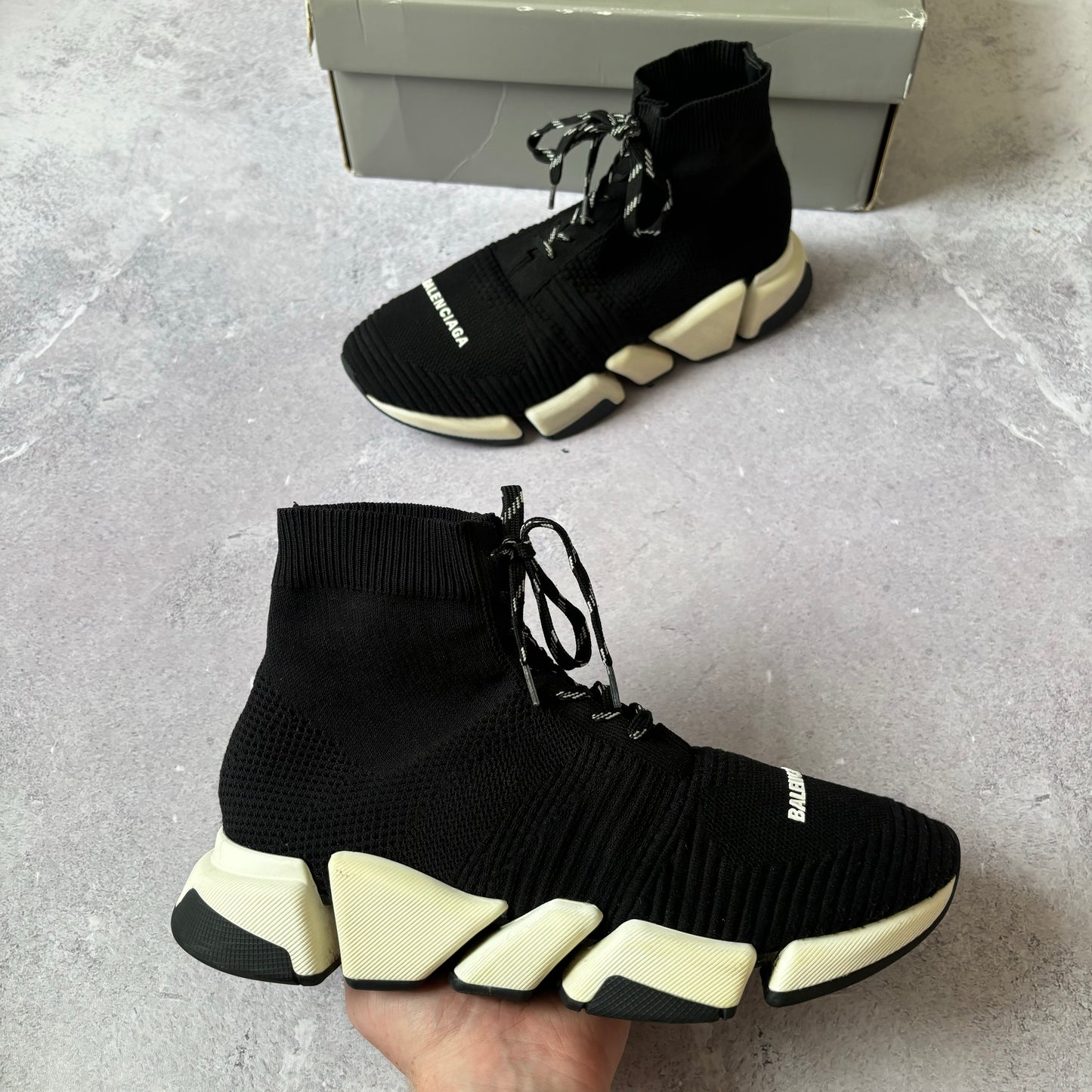 Balenciaga Speed Laced Trainers - Fits UK 9