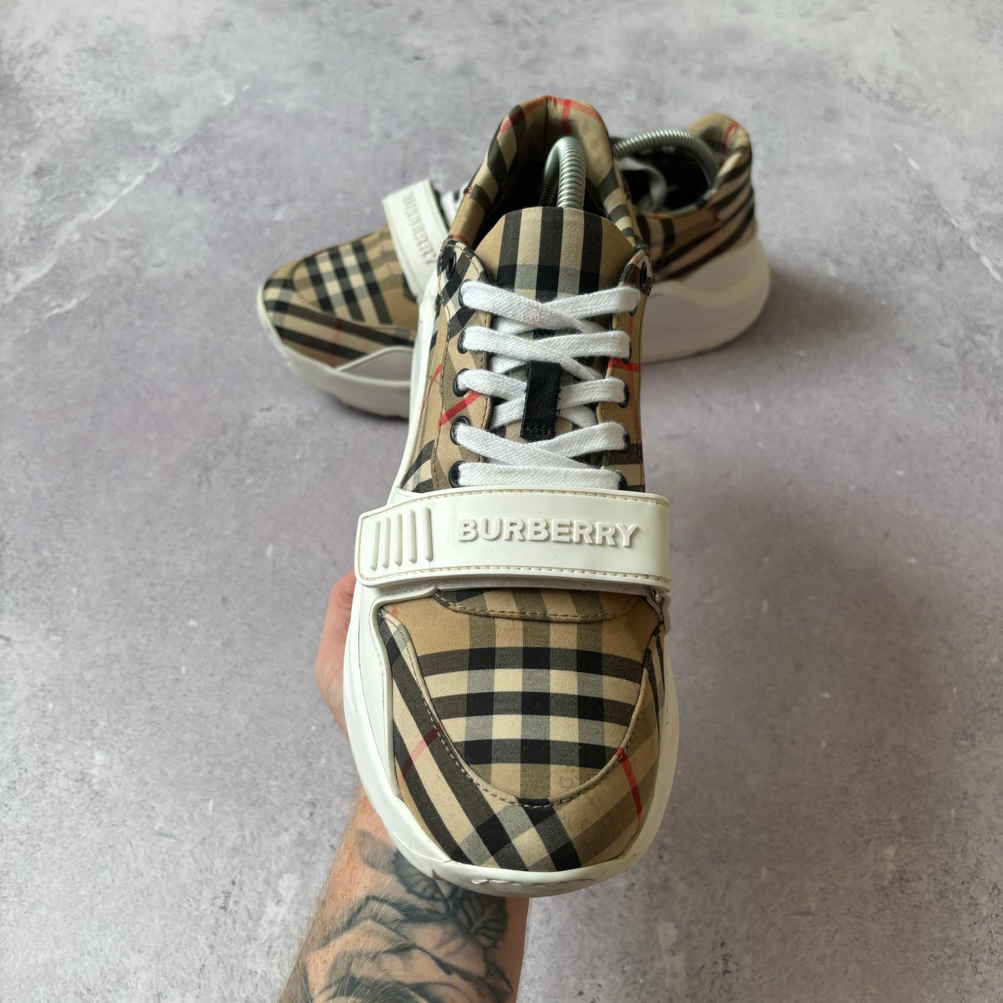 Burberry Ramsey Trainers - UK 9