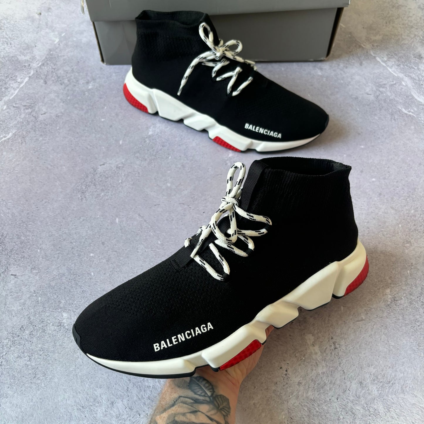 Balenciaga Speed Laced Trainers - Fits UK 10