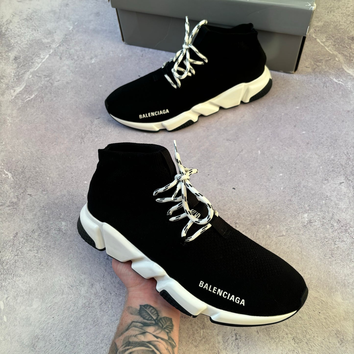 Balenciaga Speed Laced Trainers - Fits UK 10