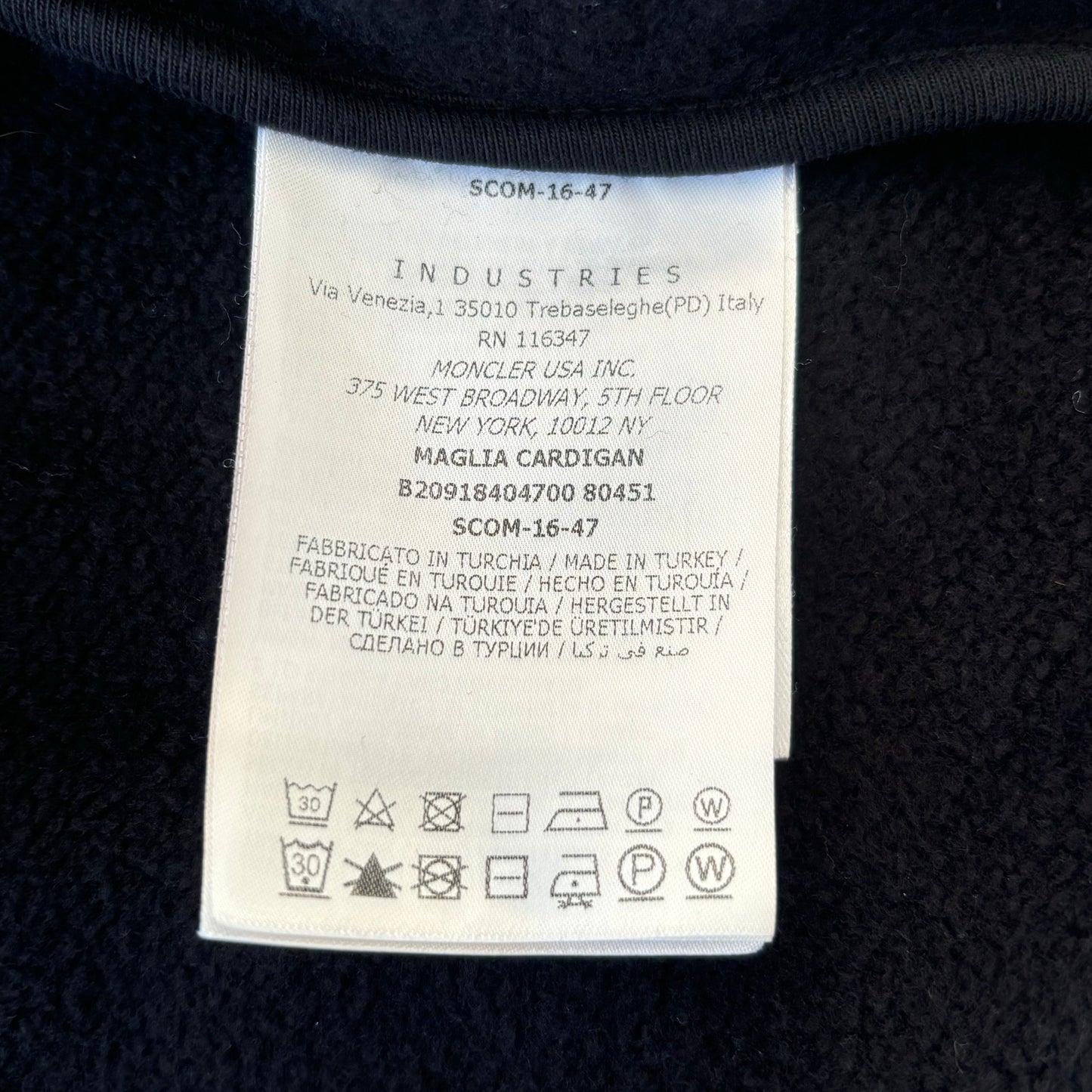Moncler Zip Up Jacket - Fits Small