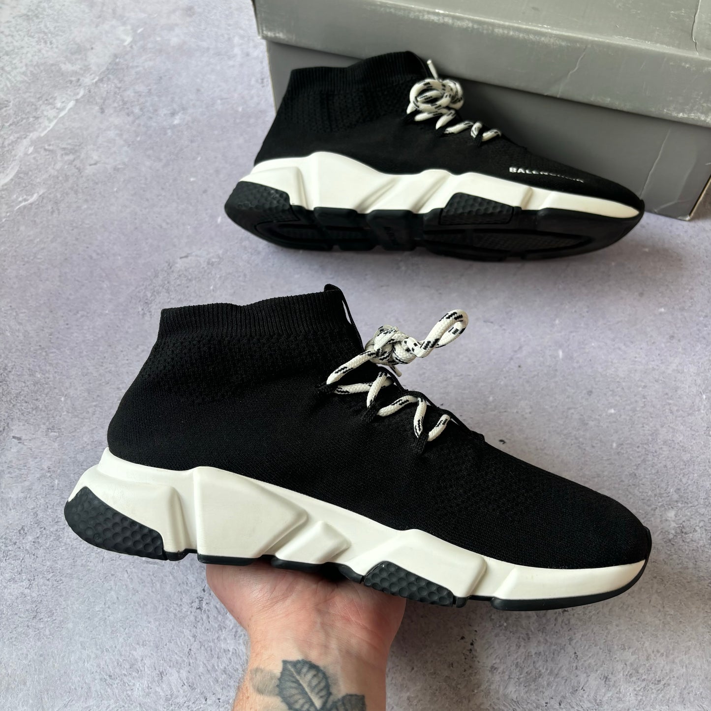 Balenciaga Speed Laced Trainers - Fits UK 8