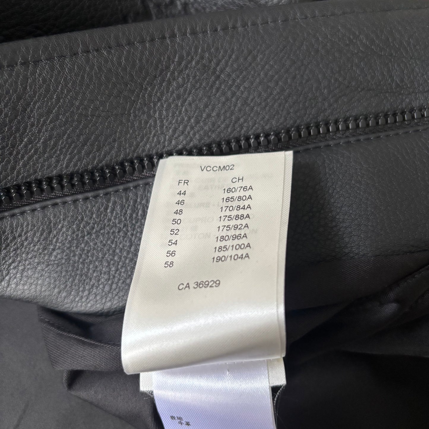 Louis Vuitton Damier Spread Leather Jacket - Fits Medium