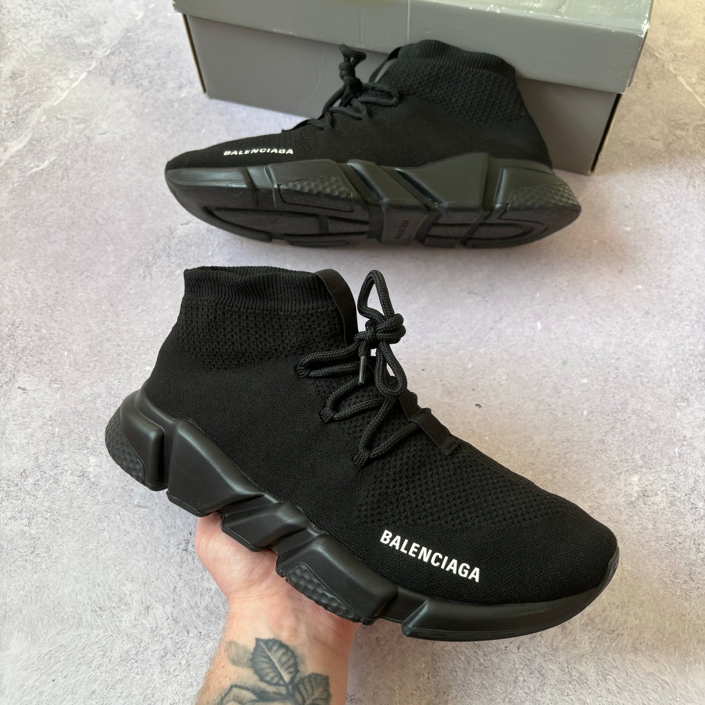 Balenciaga Speed Laced Trainers - Fits UK 10