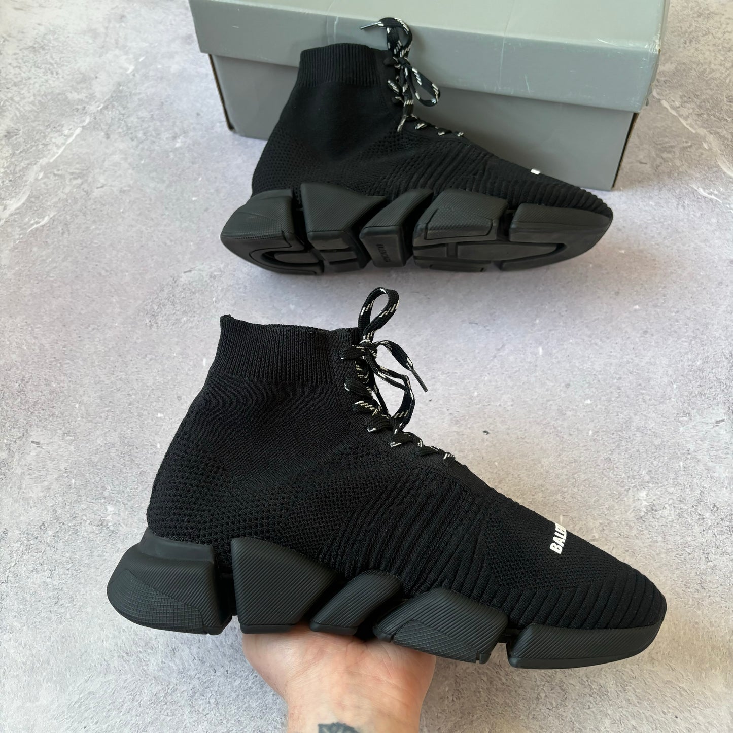 Balenciaga Speed Laced Trainers - Fits UK 8