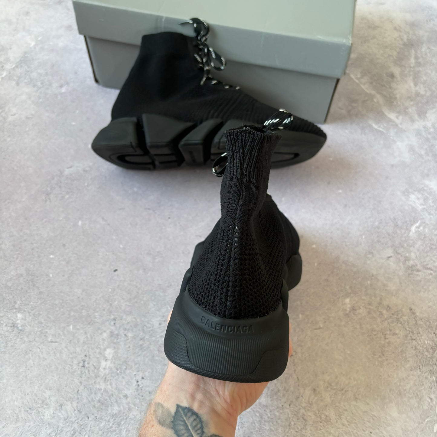 Balenciaga Speed Laced Trainers - Fits UK 8
