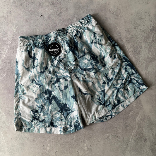Louis Vuitton Aqua Garden Swim Shorts - Medium