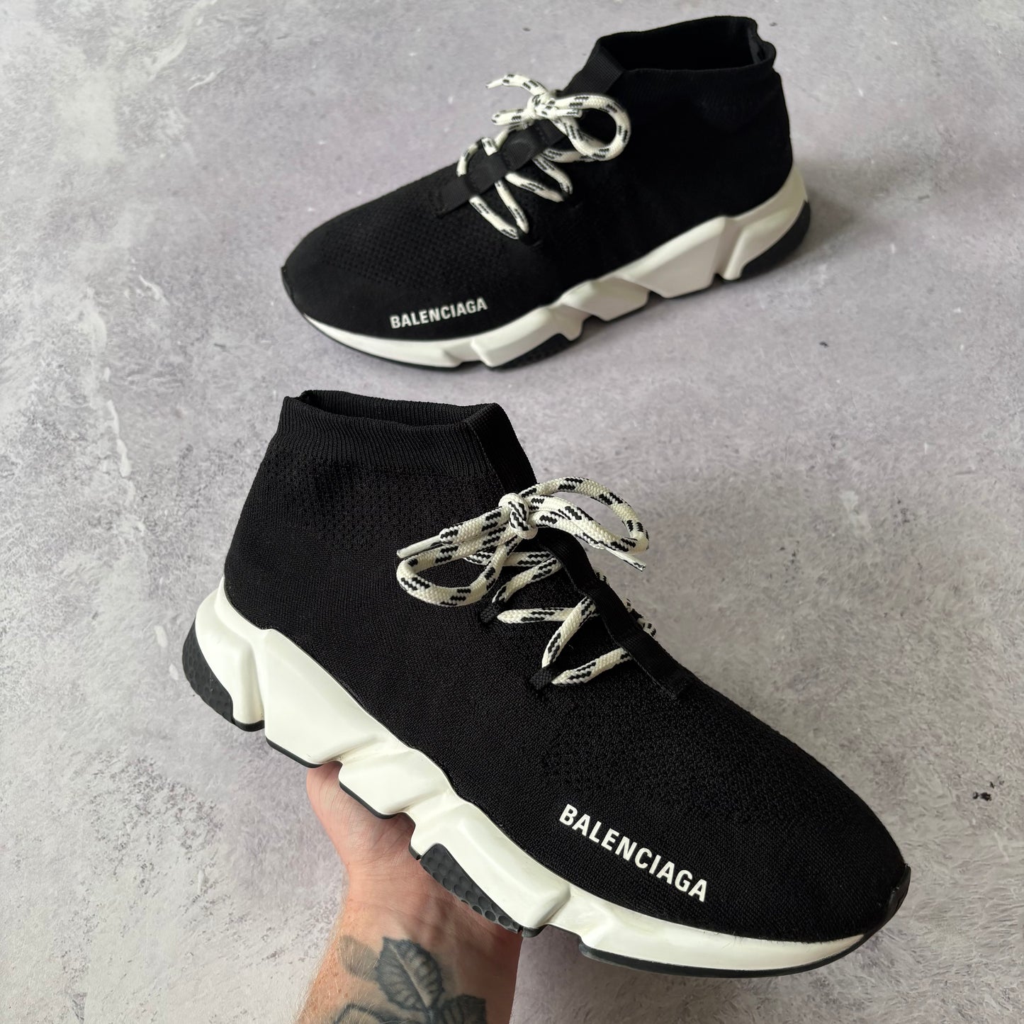 Balenciaga Speed Laced Trainers - Fits UK 8