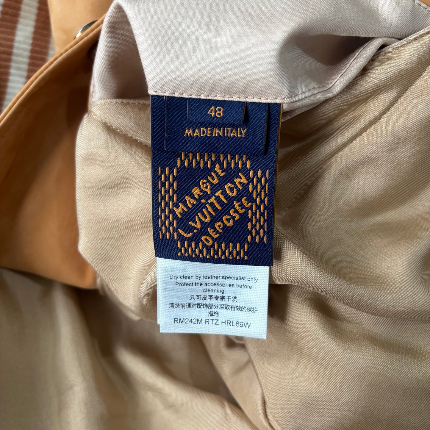 Brand New Louis Vuitton VIA Varsity Jacket - Fits Medium