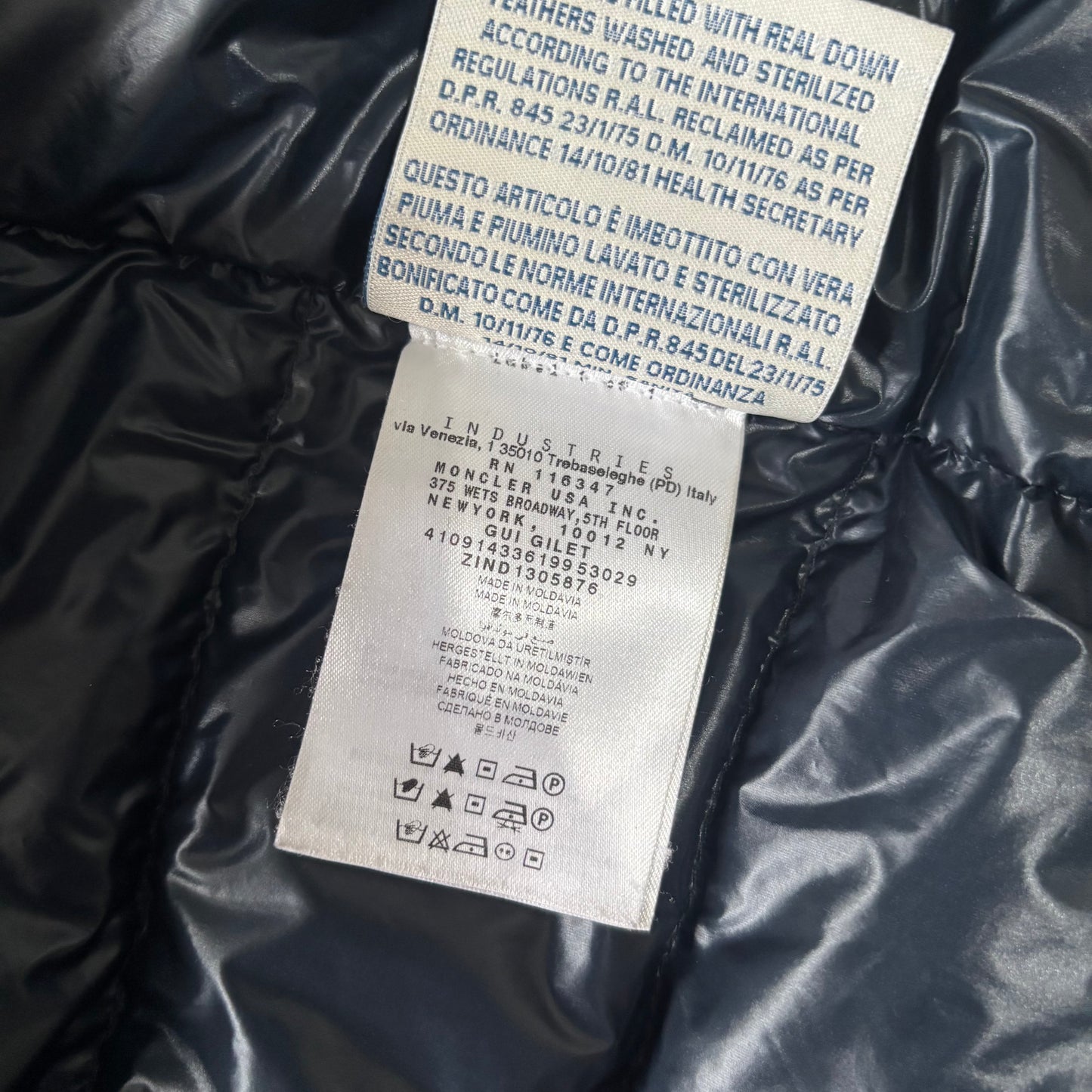 Moncler Gui Gilet - Size 4