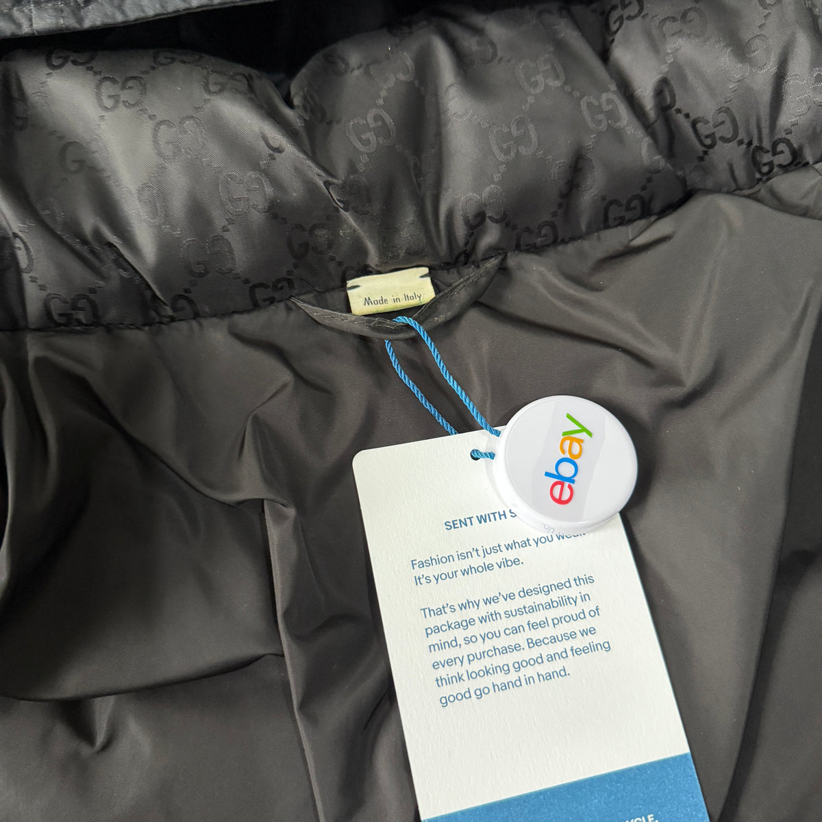 Gucci Puffer Jacket - Fits Large
