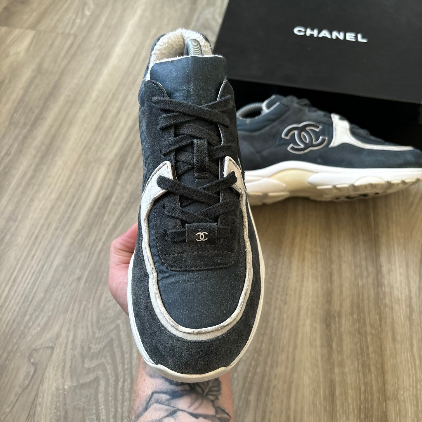 Chanel Runner Trainers UK 7.5