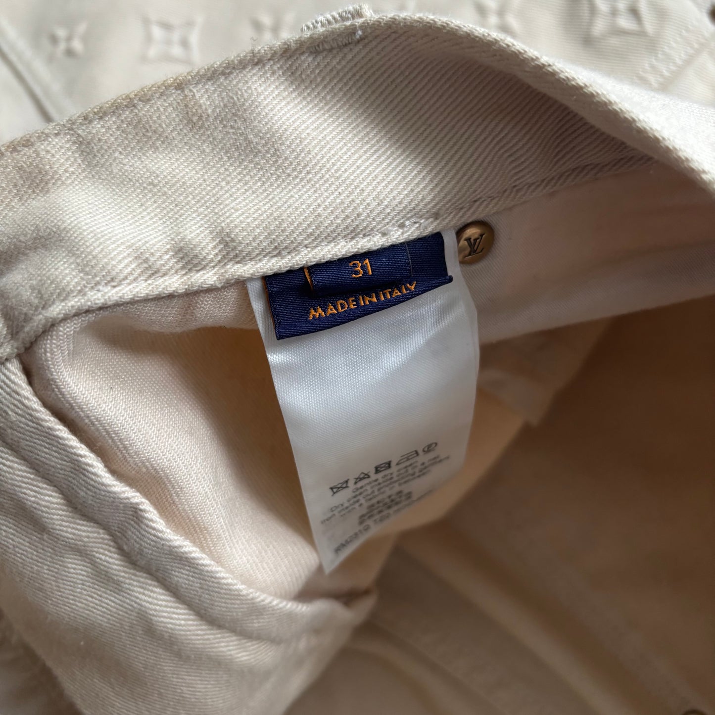 Louis Vuitton Carpenter Pants - Size 31