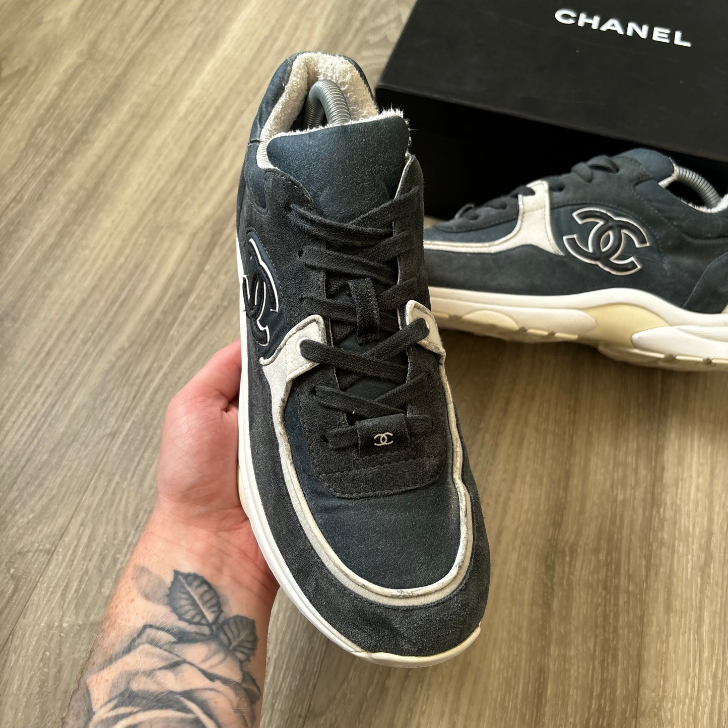 Chanel Runner Trainers UK 7.5