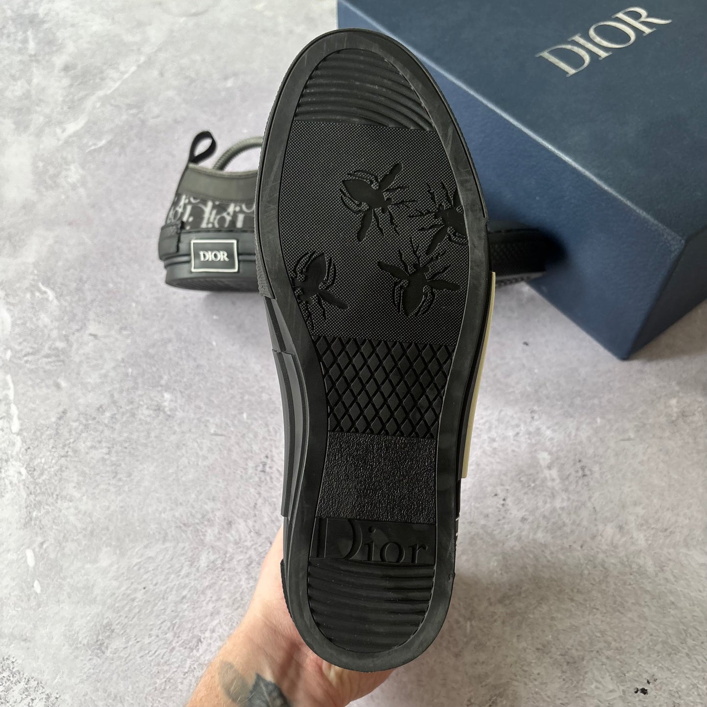 Dior B23 Low Trainers - UK 7