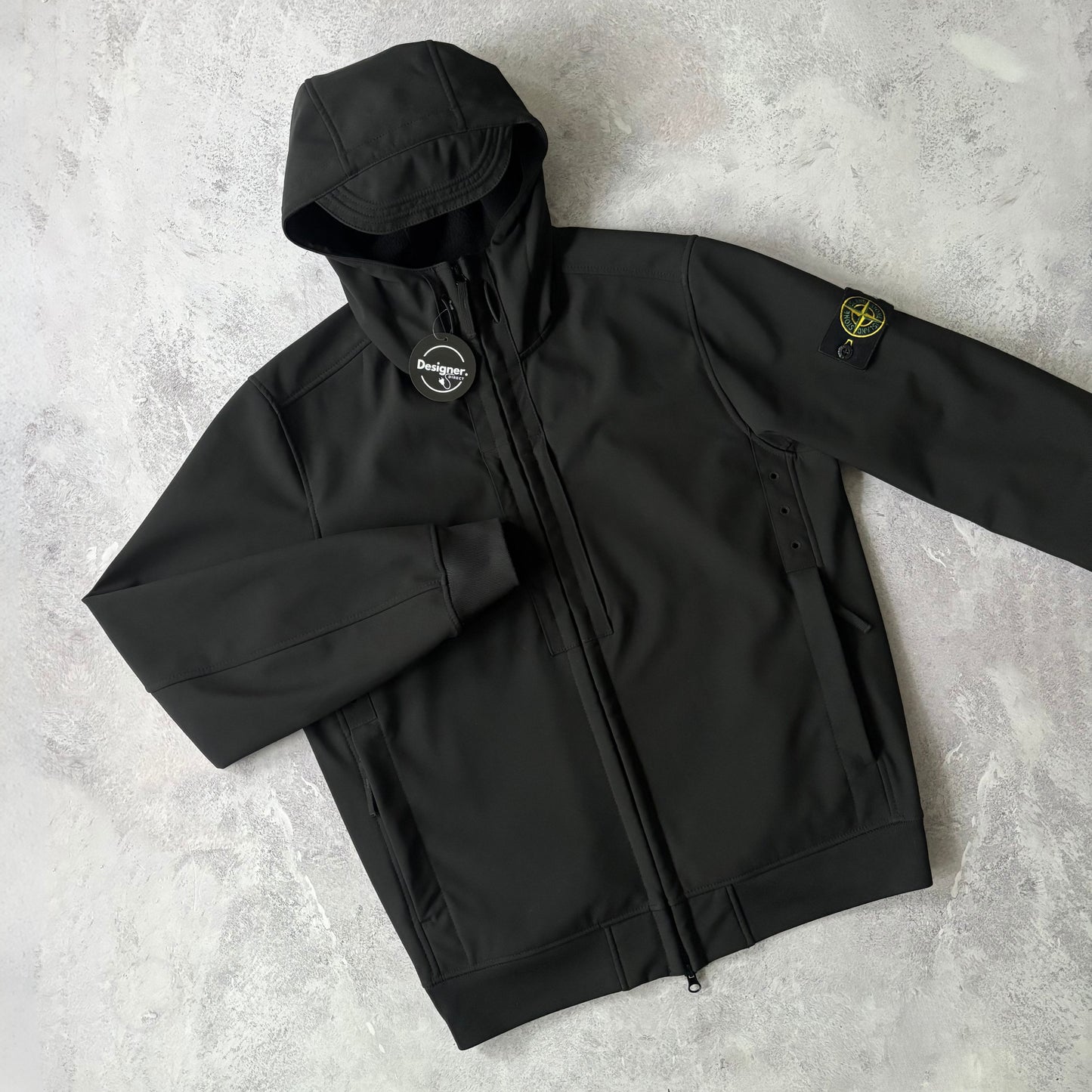 Stone Island Soft Shell Jacket - Size Medium