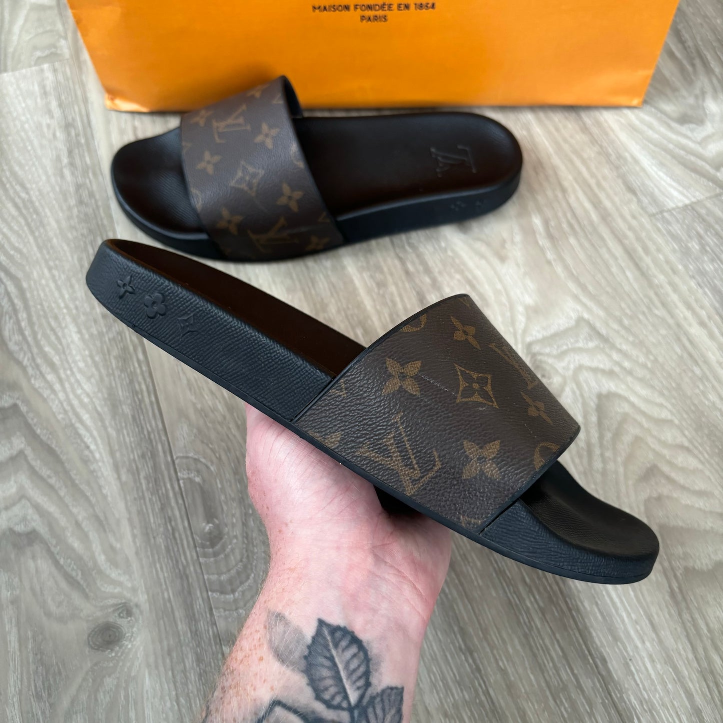 Louis Vuitton Waterfront Mule Sliders UK 8