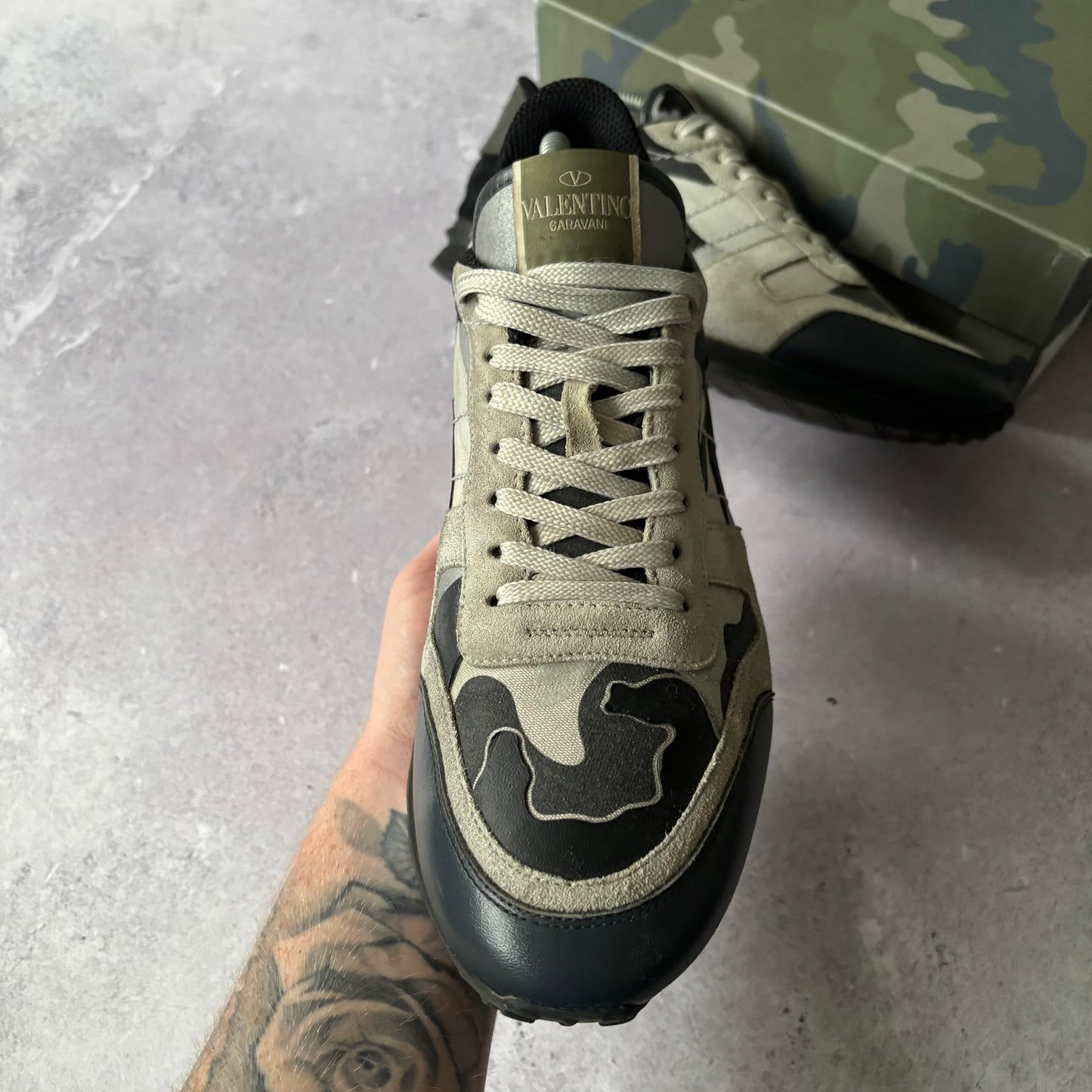 Valentino Rockrunner Trainers - Fits UK 7.5