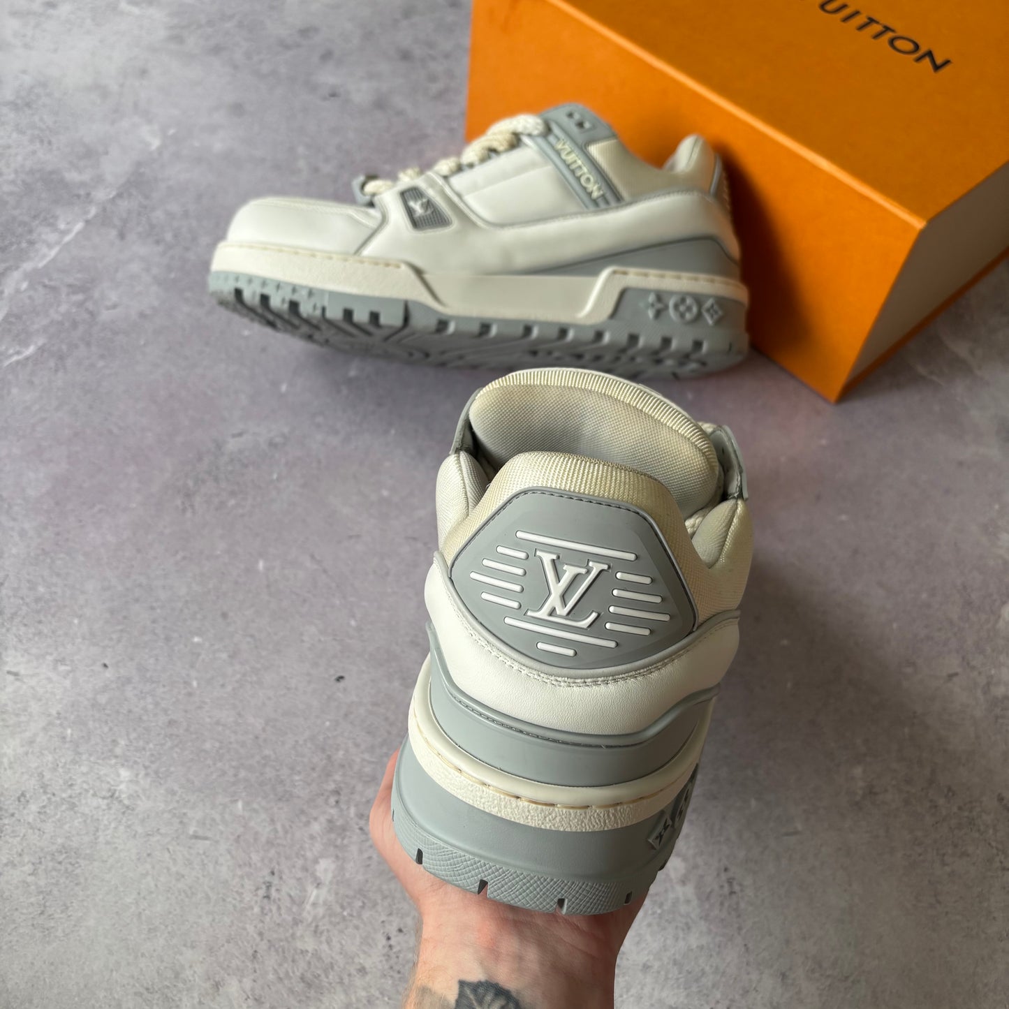 Louis Vuitton Maxi Trainers - Fits UK 10.5