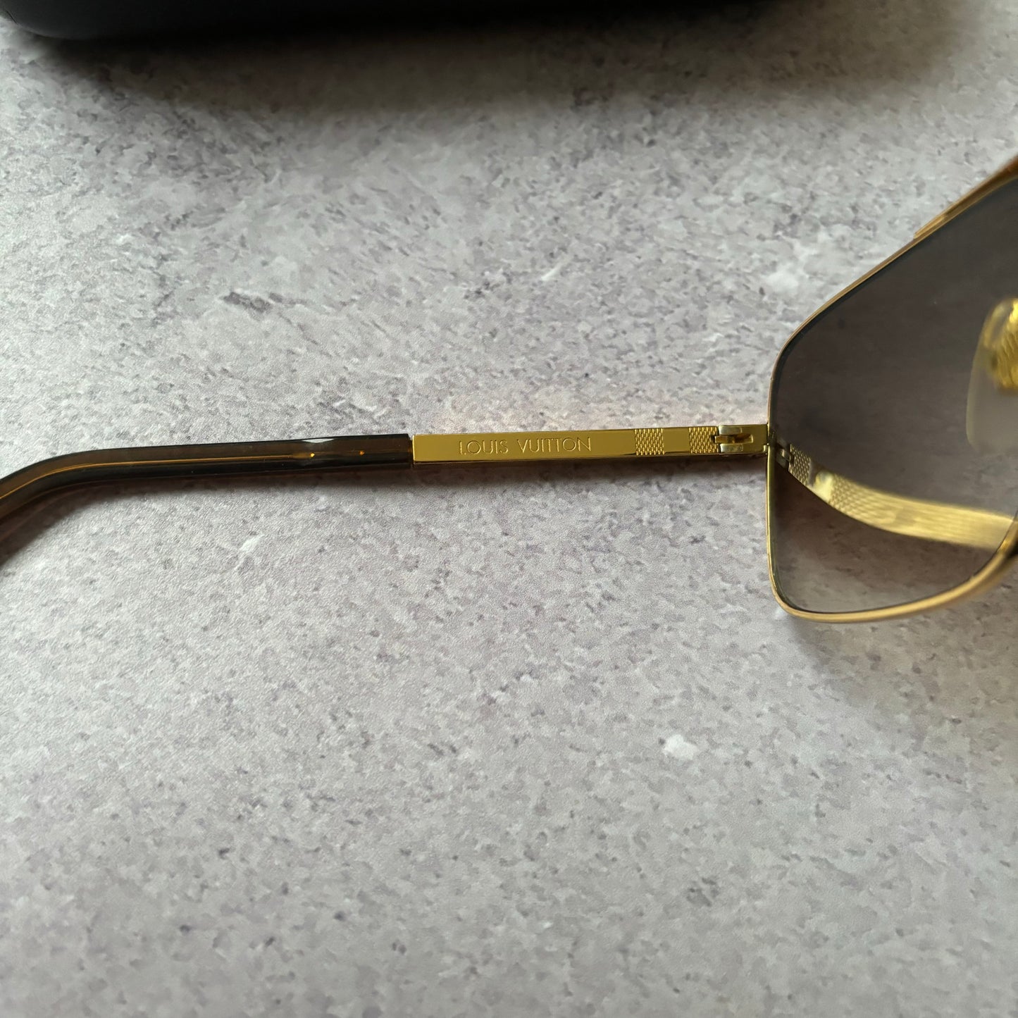 Louis Vuitton Attitude Sunglasses Gold