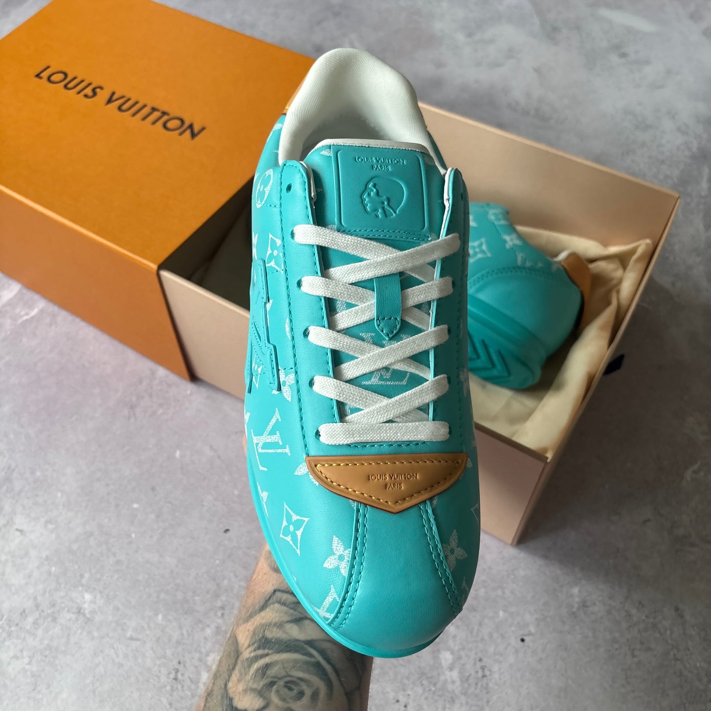 Brand New Louis Vuitton Buttersoft Trainers - Fits UK 10