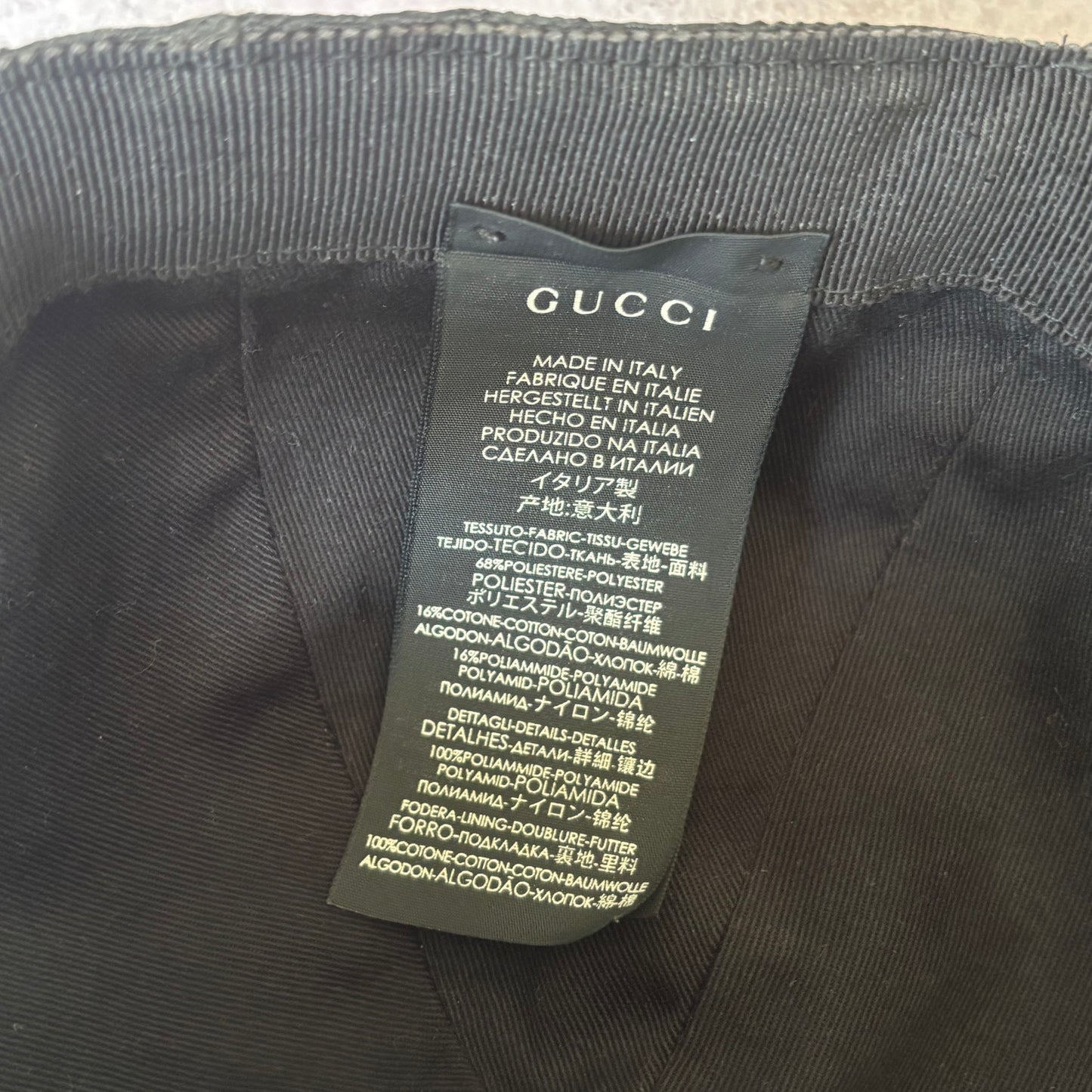 Gucci Cap - Medium