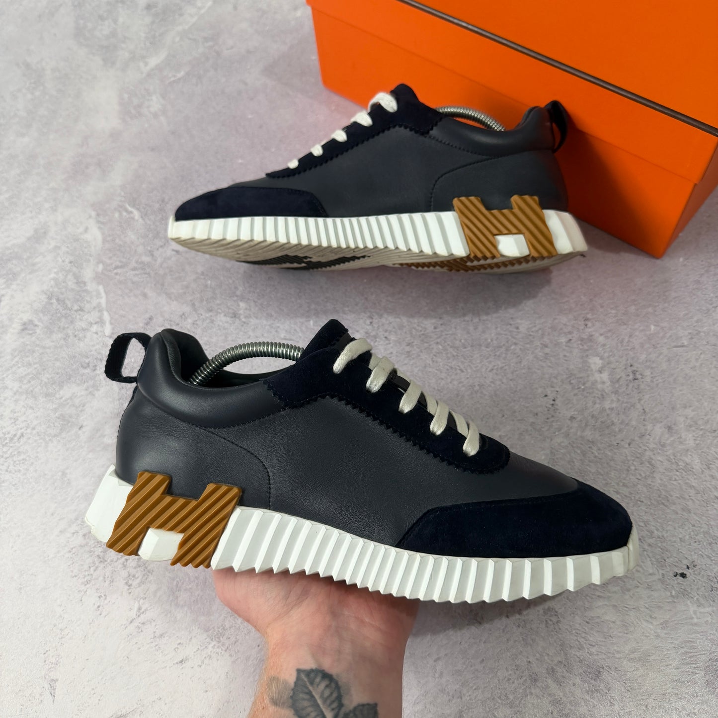 Hermes Bouncing Sneakers - UK 7/7.5