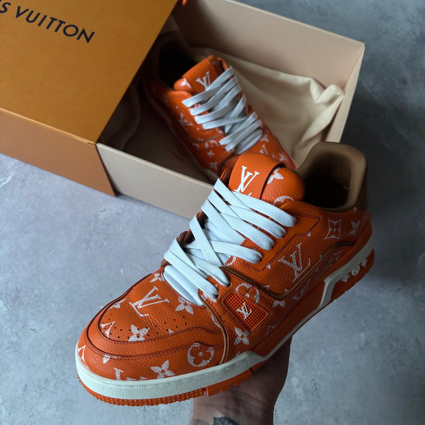 Louis Vuitton VIA P9 Trainers - Fits UK 9.5