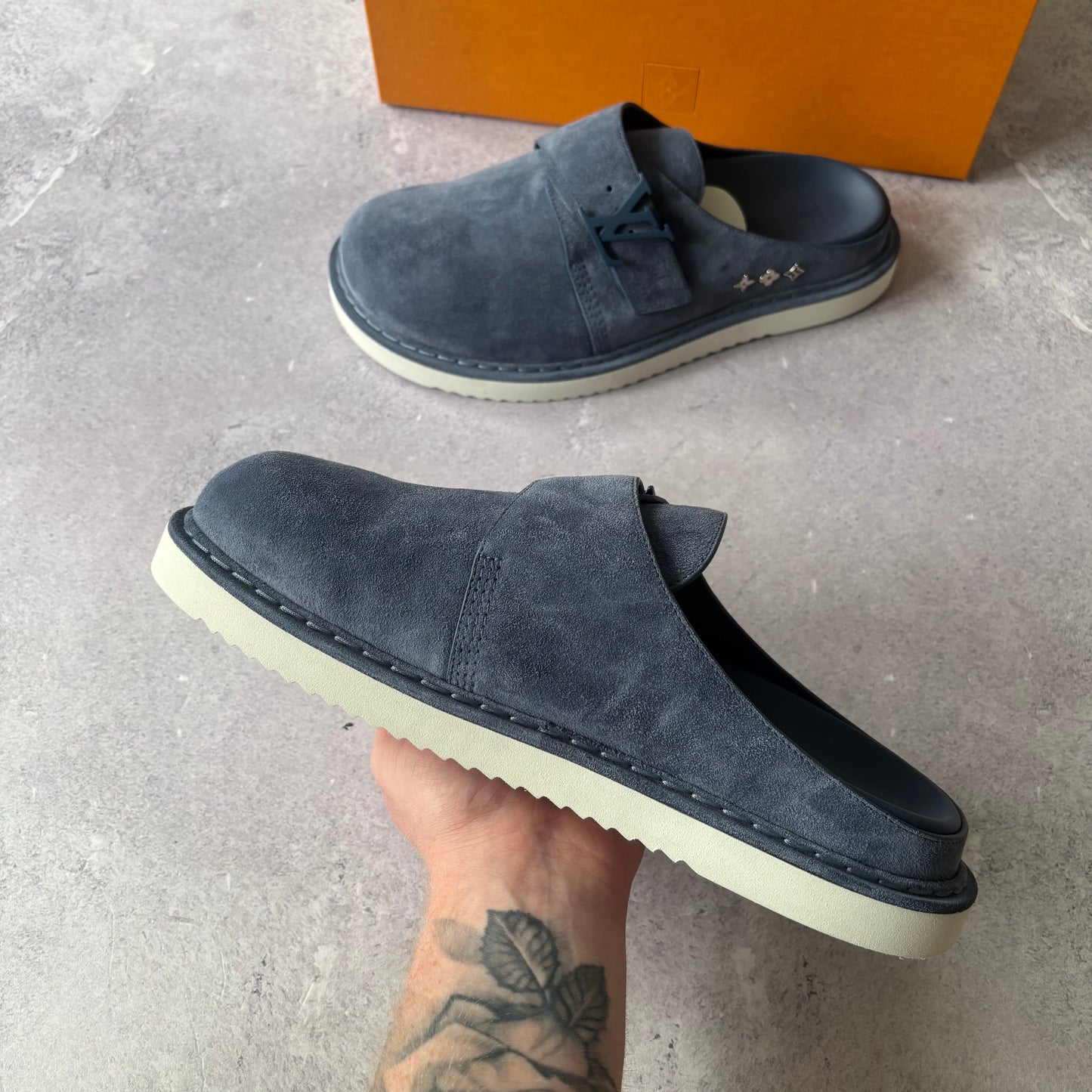 Brand New Louis Vuitton Easy Mules - Fits UK 8.5