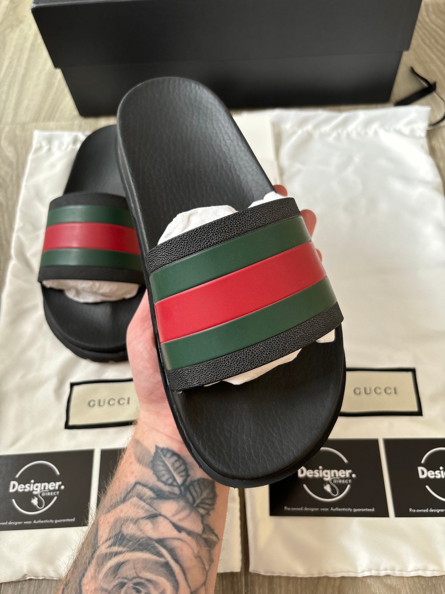 Gucci Sliders UK 6