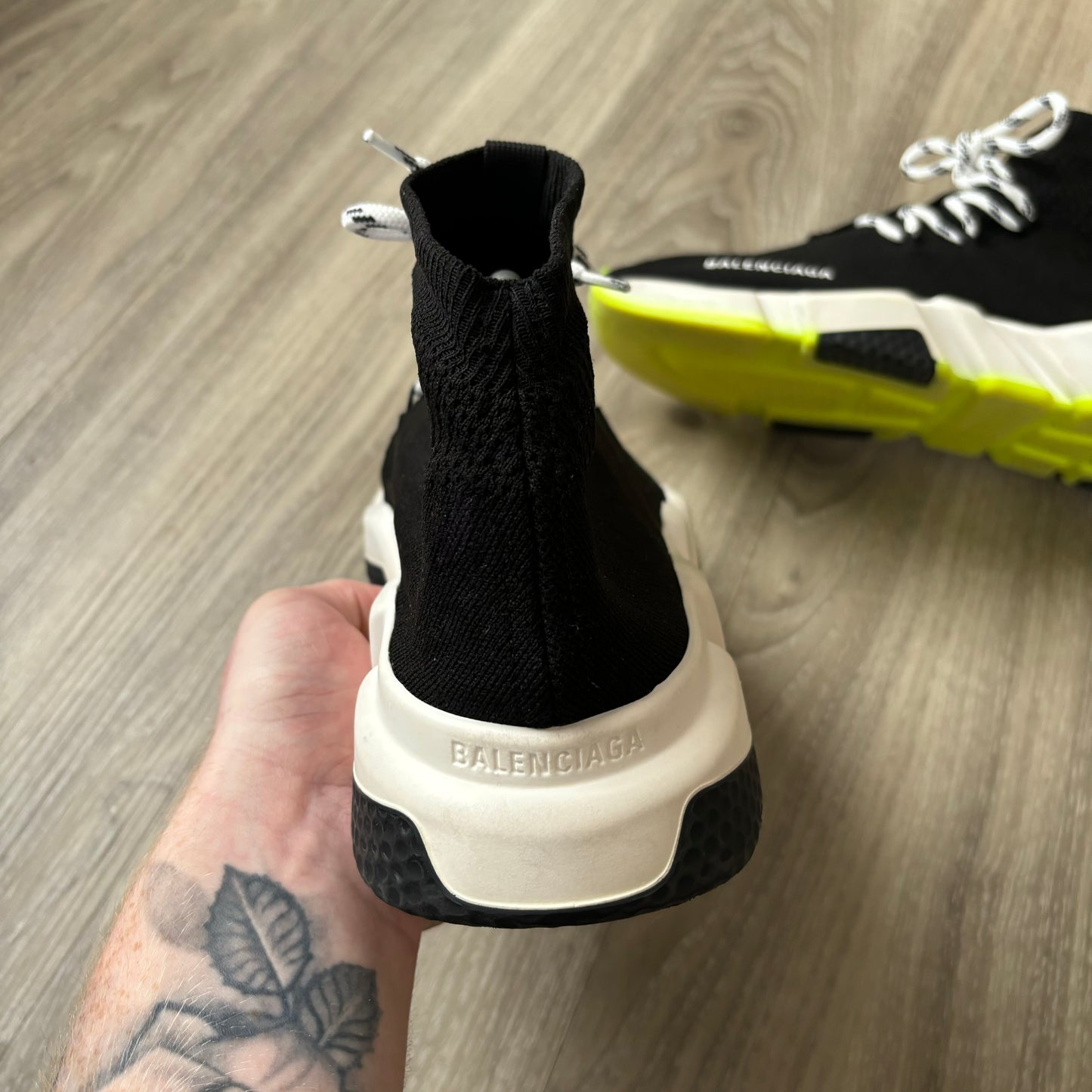 Balenciaga Speed Laced Trainers UK 9