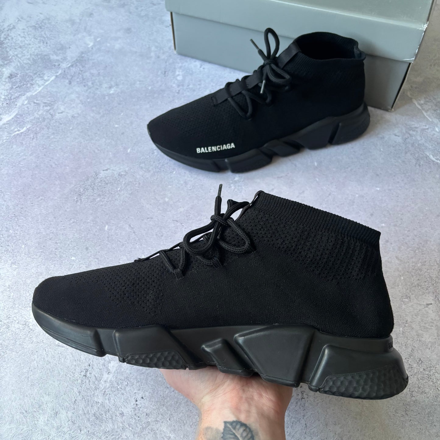 Balenciaga Speed Laced Trainers - Fits UK 10.5/11