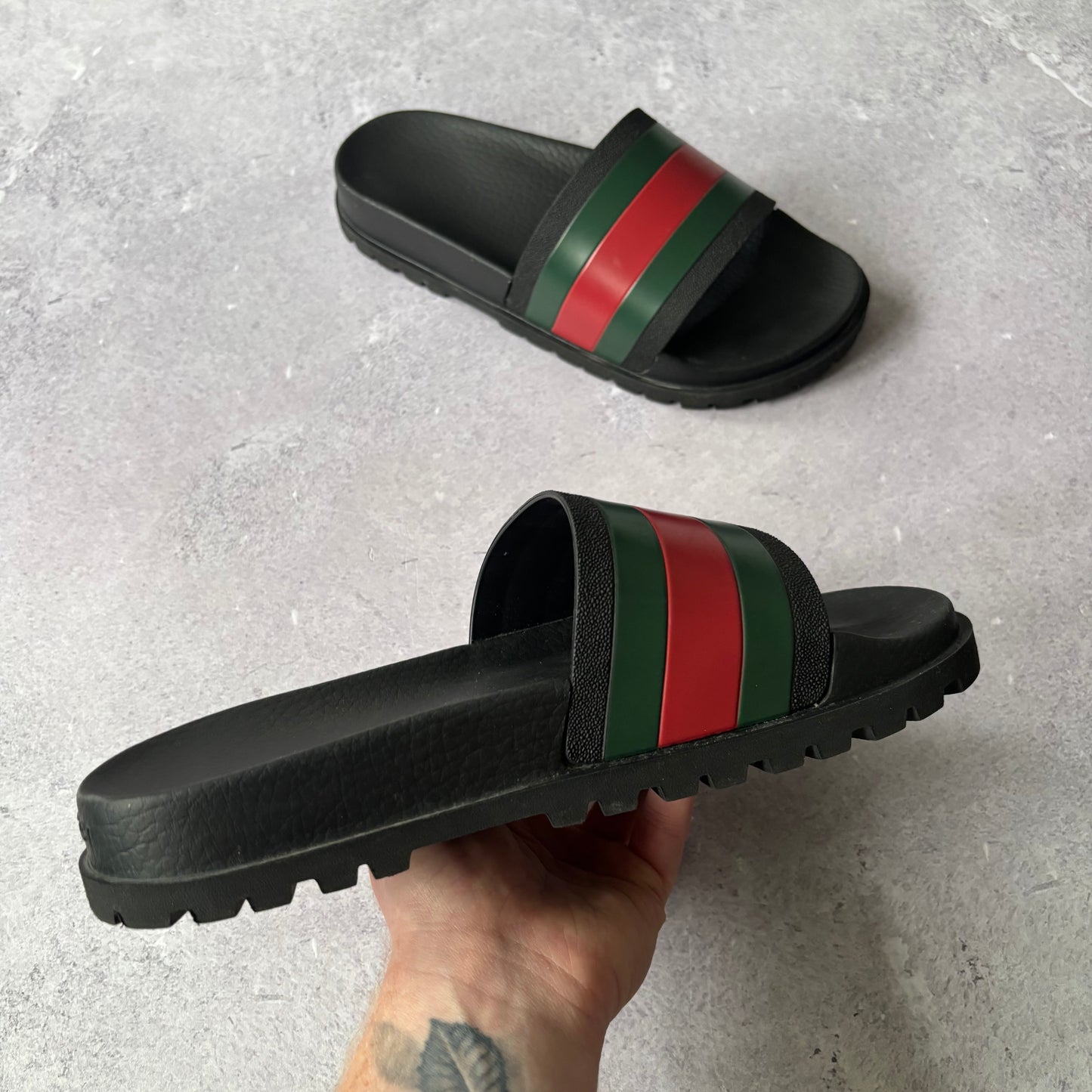 Gucci Web Sliders - UK 7