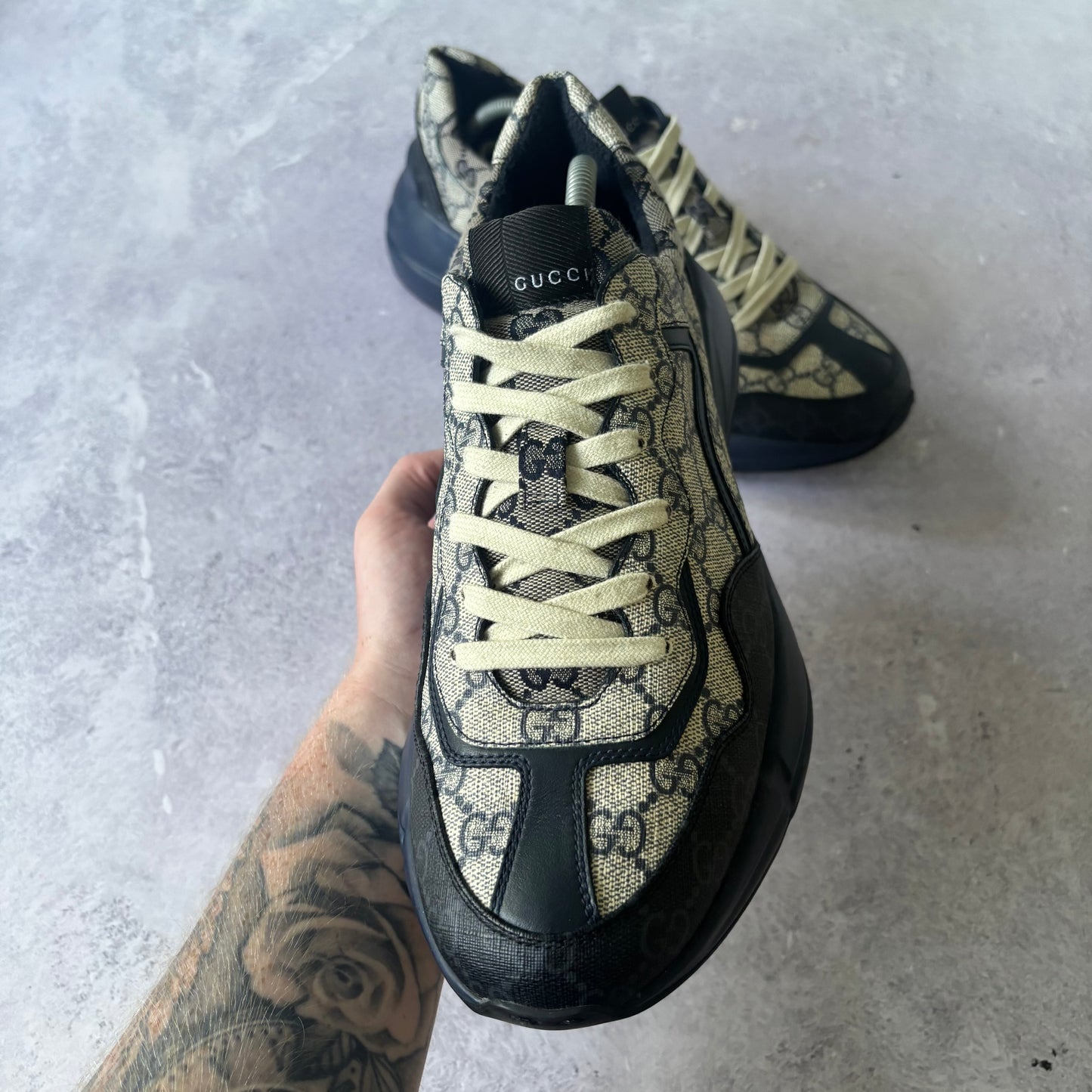 Gucci Ryhton Trainers - UK 9