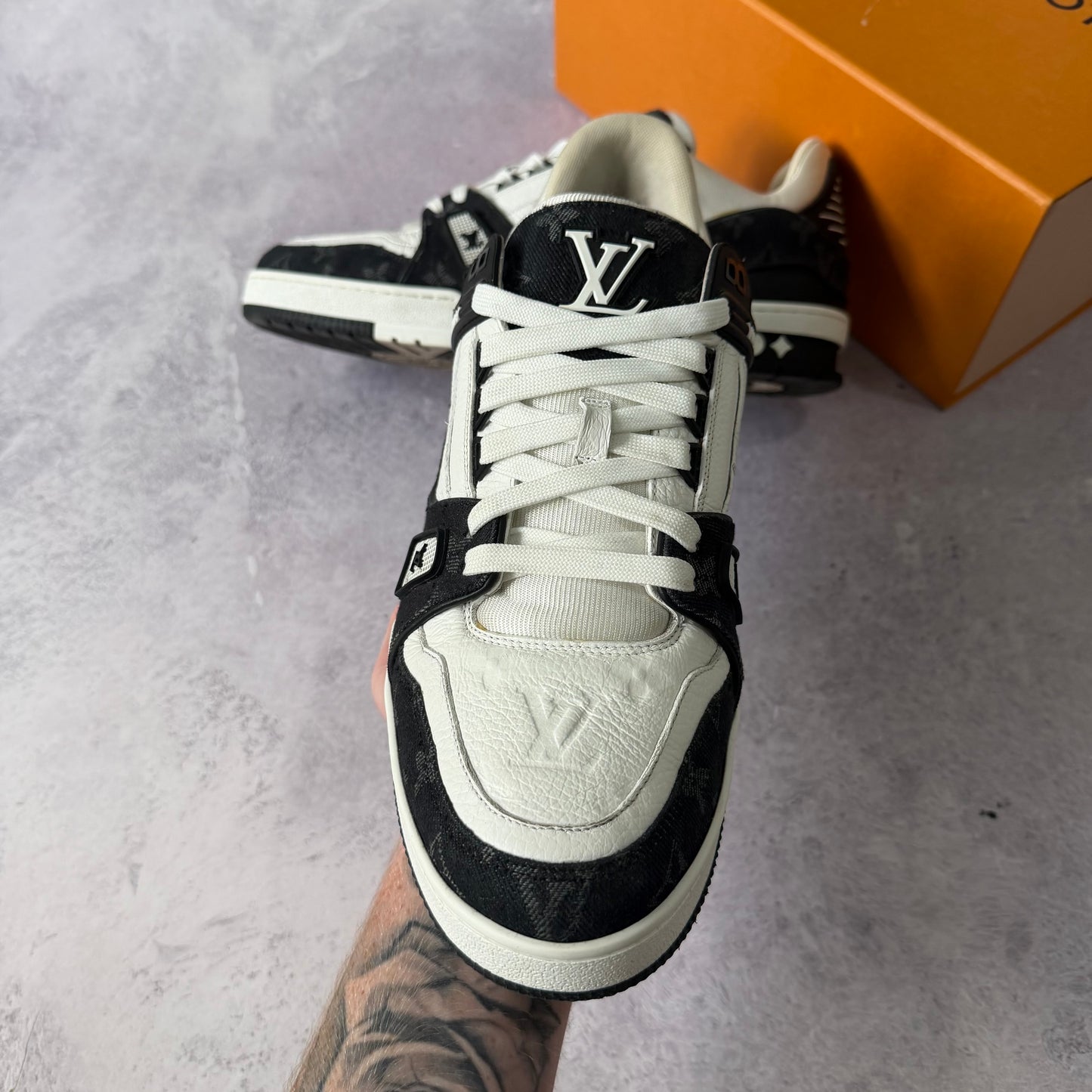 Louis Vuitton Denim Trainers - Fits UK 11