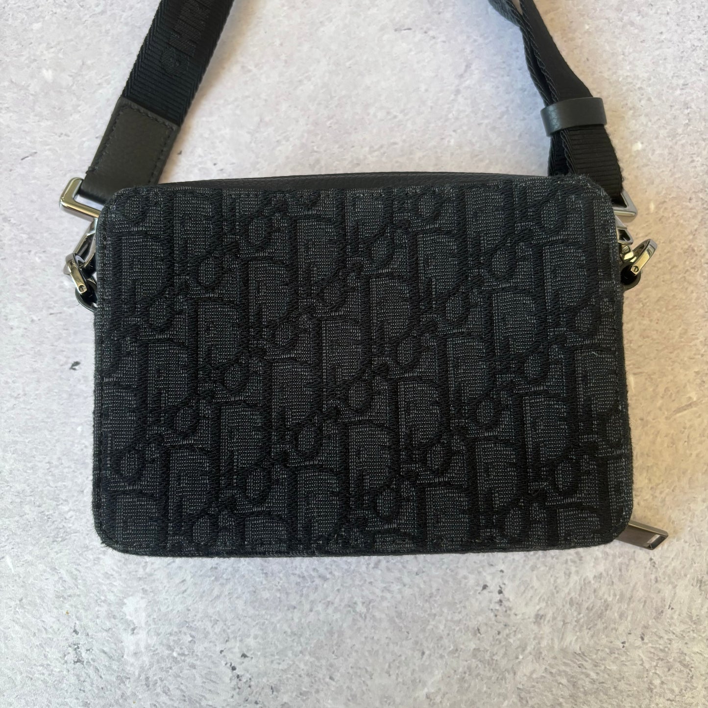 Dior Oblique Jacquard Coin Pouch