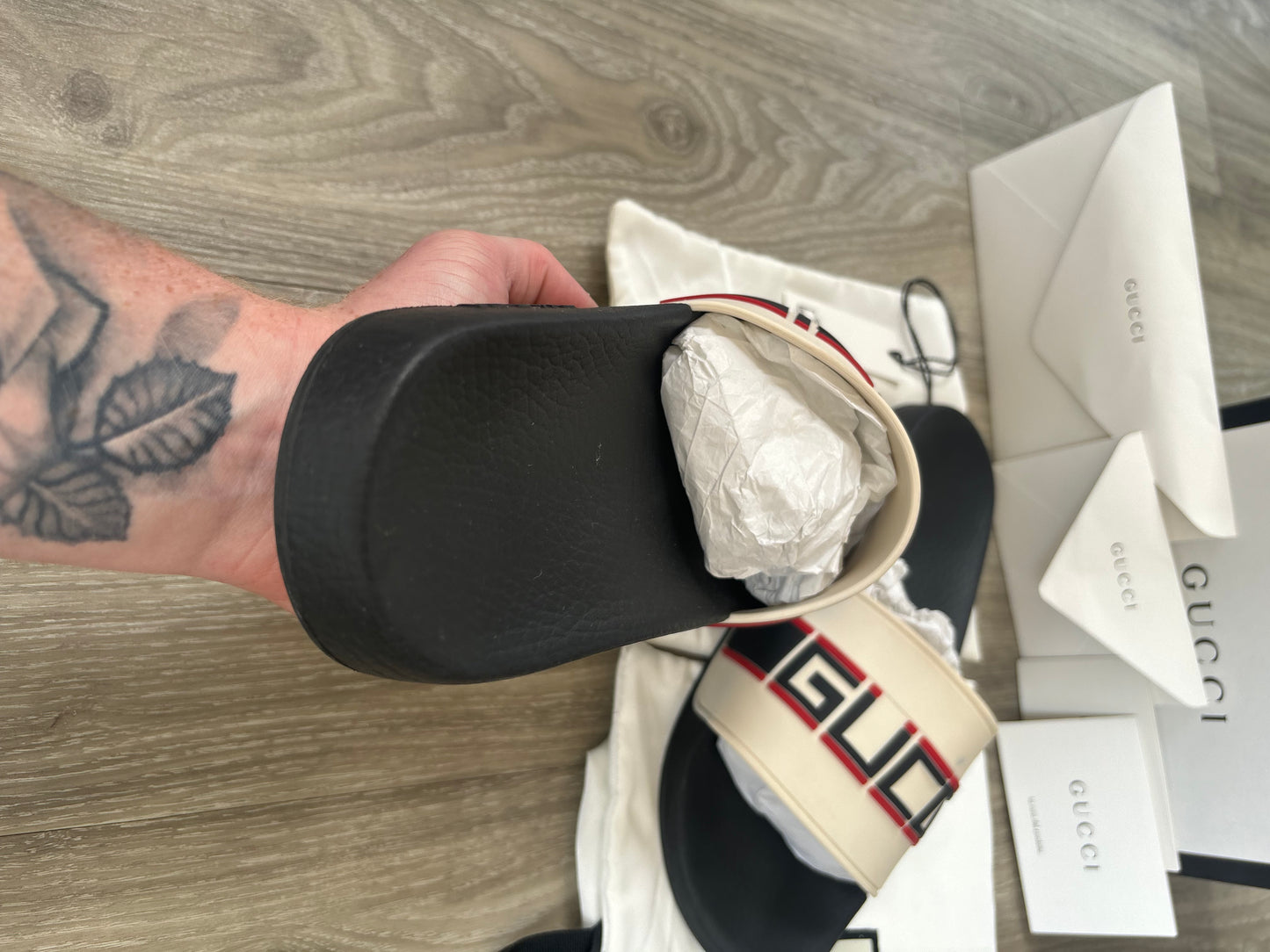 Gucci Sliders UK 8