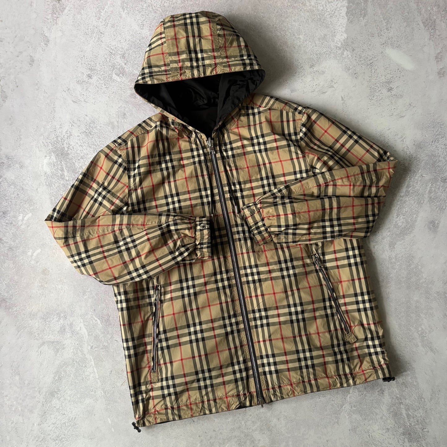 Burberry Reversible Windbreaker Jacket - Large
