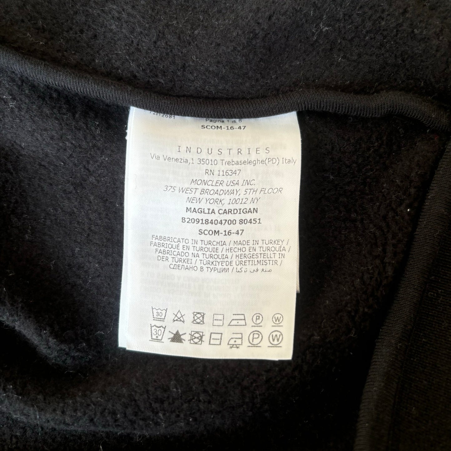 Moncler Zip Up Jacket - Fits Medium