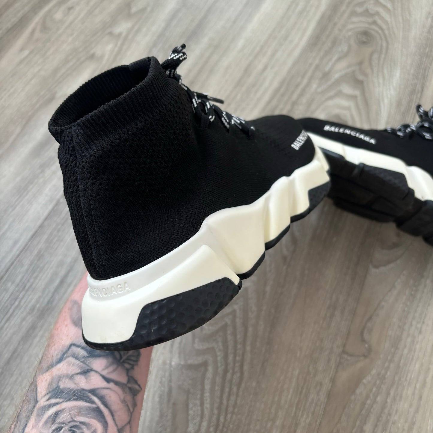 Balenciaga Speed Laced Trainers UK 8