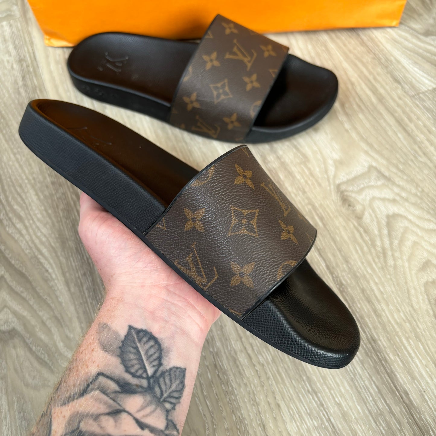 Louis Vuitton Waterfront Mule Sliders UK 8