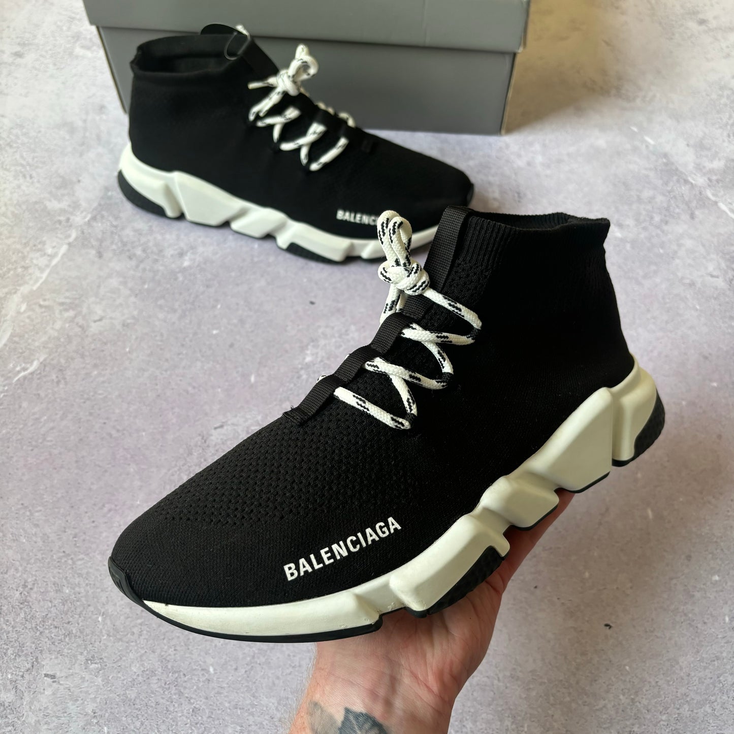 Balenciaga Speed Laced Trainers - UK 10