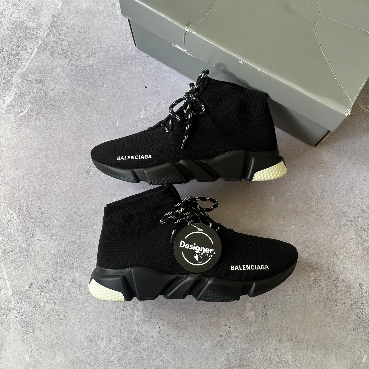 Balenciaga Speed Laced Trainers - Fits UK 8