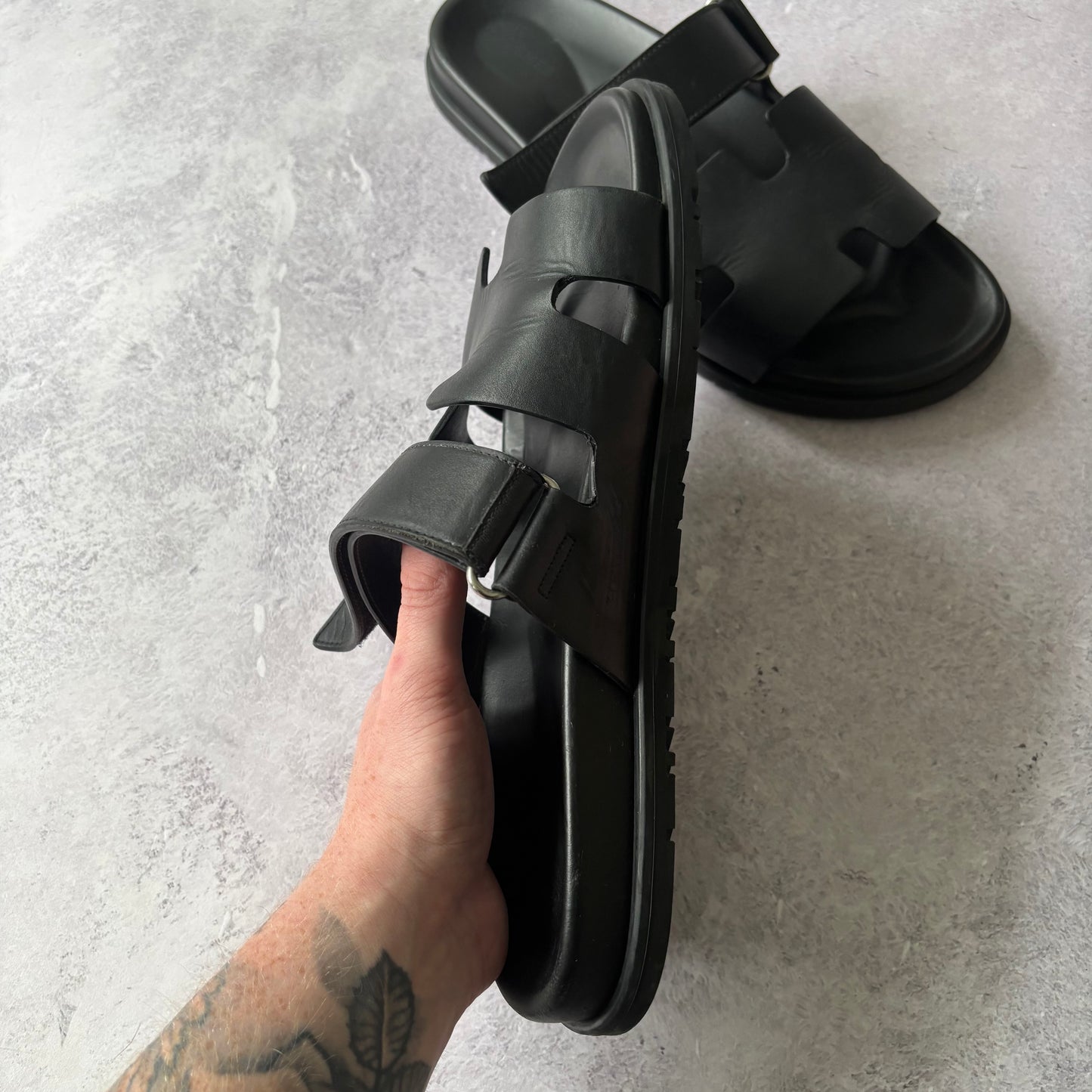Hermes Chypre Sandals - UK 10