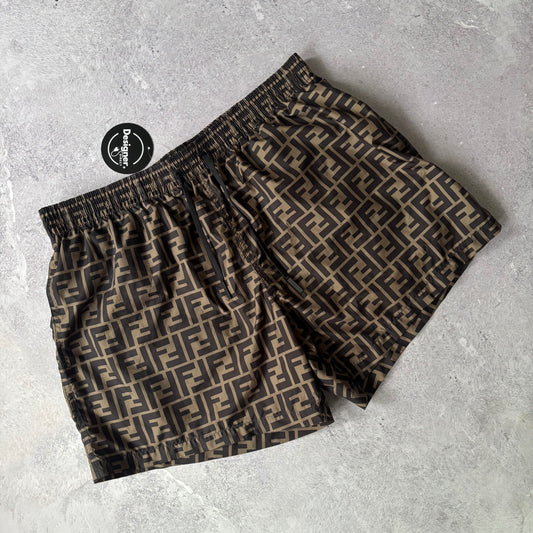 Fendi Swim Shorts - Small