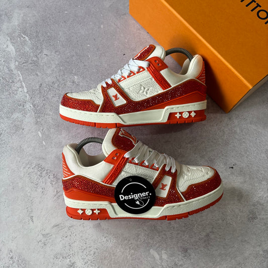 Womens Louis Vuitton Swarovski Trainers - Fits UK 5