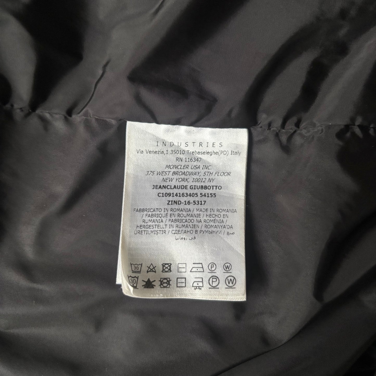 Moncler Jeanclaude Jacket - Size 4